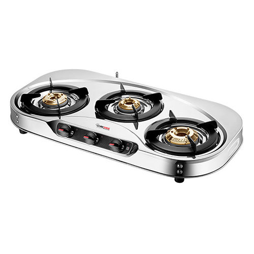 CS-3030 Archie Drip Tray 3 Burner Gas Stove