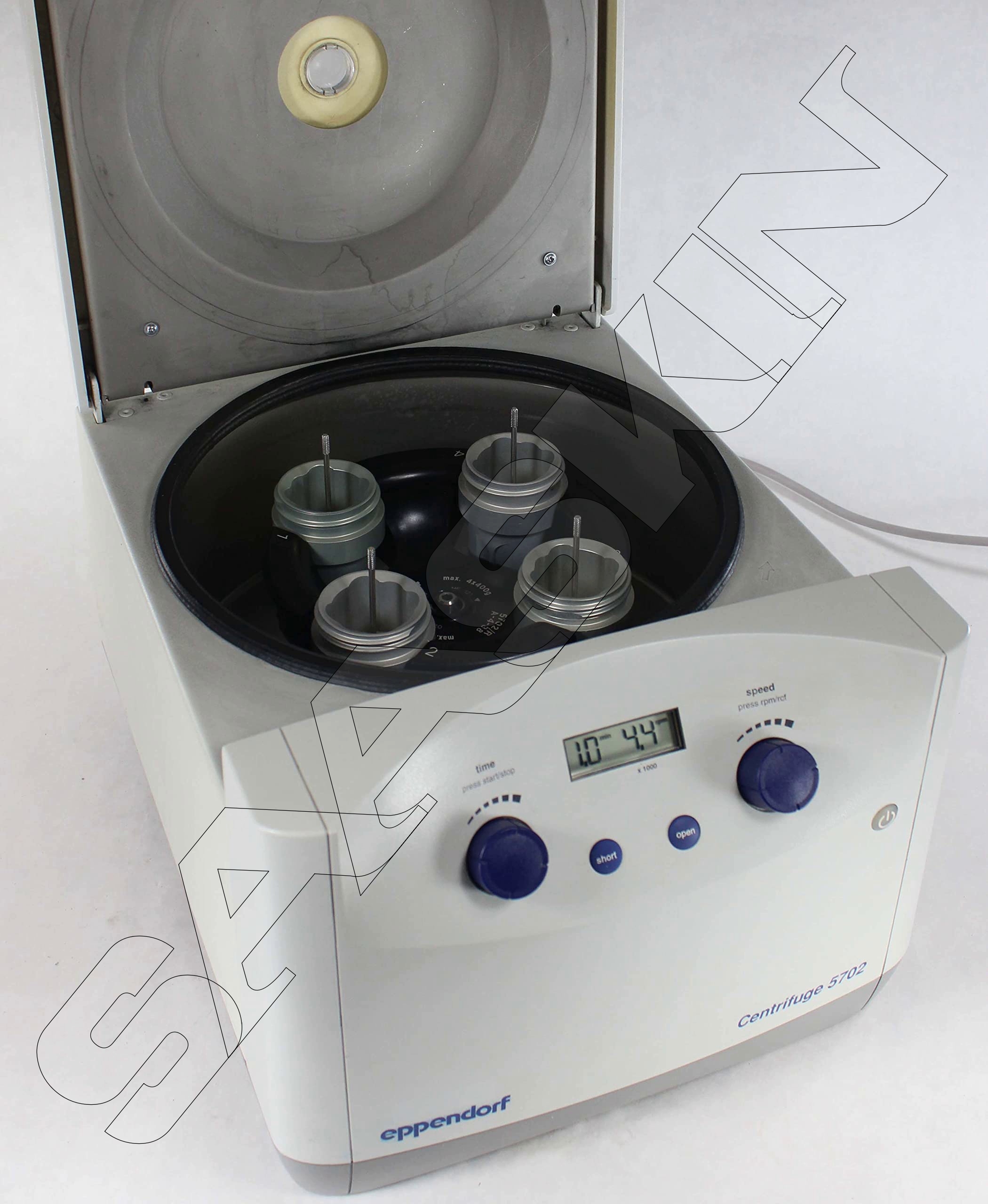 Eppendorf Centrifuge 5702 - Low-speed Centrifuge (Rotor A-4-38)