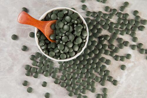 spirulina tablets