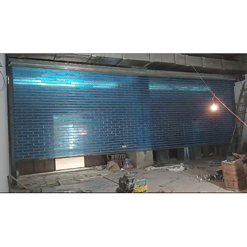 Polycarbonate Rolling Shutter - Polycarbonate, Panels Up to 8 Meters, Silver Color | Silent Operation, 80% Transparency, Vandal Resistant, Low Maintenance