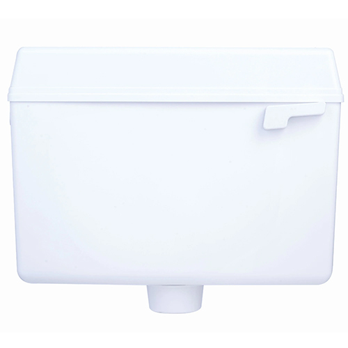 Dazzle White Flush Tank - Durable Plastic, 416x138x340mm , Polished Finish, High Quality Wall-mounted Design, Customizable Color Options