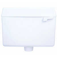 Dazzle White Flush Tank