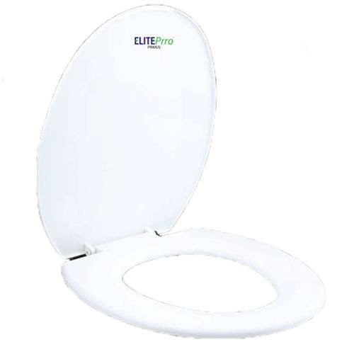 Compatibility Primus High Quality White Round Toilet Seat Cover Soft Close Polished