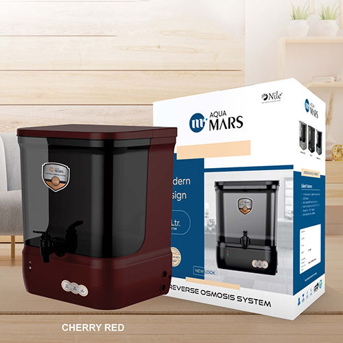 Cherry Red Reverse Osmosis System - Installation Type: Wall Mounted