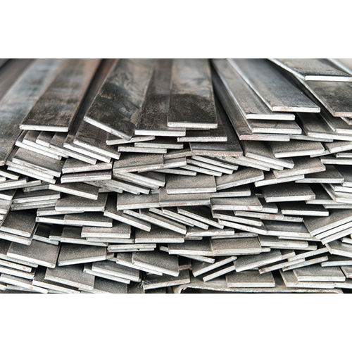 Mild Steel Flat Bar - Polished Finish, Galvanized Surface Treatment, Multiple Grades Available | Versatile Material for Industrial Applications, Easy to Cut, Drill, and Weld