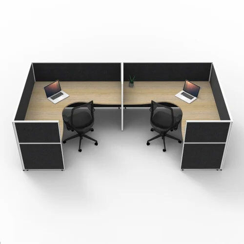 C Shaped Office Workstation