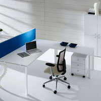L Shaped Office Workstation - Application: Industrial
