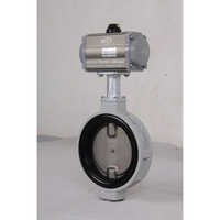 Pneumatic Aluminium Butterfly Valve