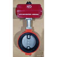 Butterfly Valve With Pneumatic Actuator