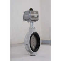 Aluminum Pneumatically Operated Butterfly Valve