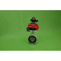 Pneumatically Operated Butterfly Valve