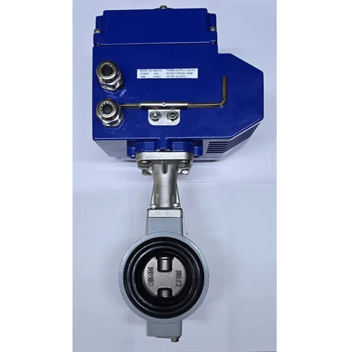 Electrically Operated Butterfly Valve