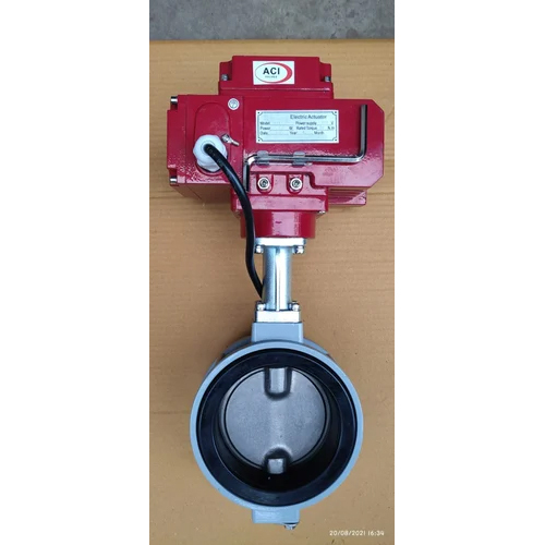 Motorised Butterfly Valves With Actuator