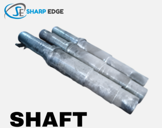 Slitting Shafts - Color: Silver
