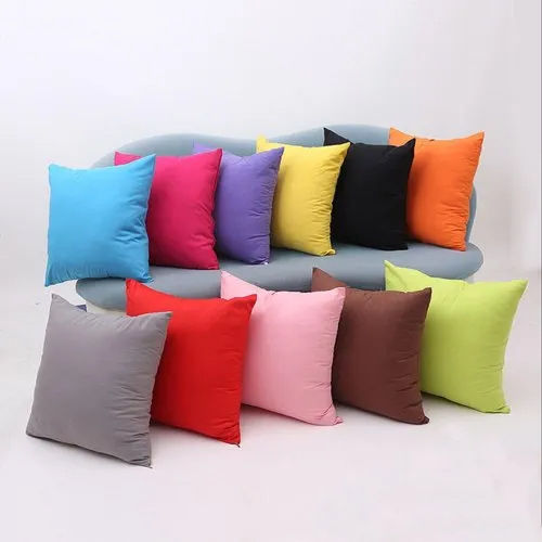 Cotton Cushion Cover - Color: Multicolor