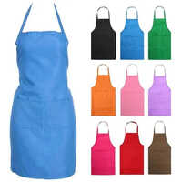 Kitchen Cooking Apron - High-quality Cotton, Various Sizes & Thicknesses Available | Adjustable Neck Strap, Easy To Clean, Maximum Comfort