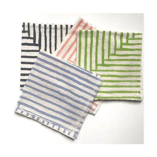 Cotton Printed Table Napkin - Color: Multicolor