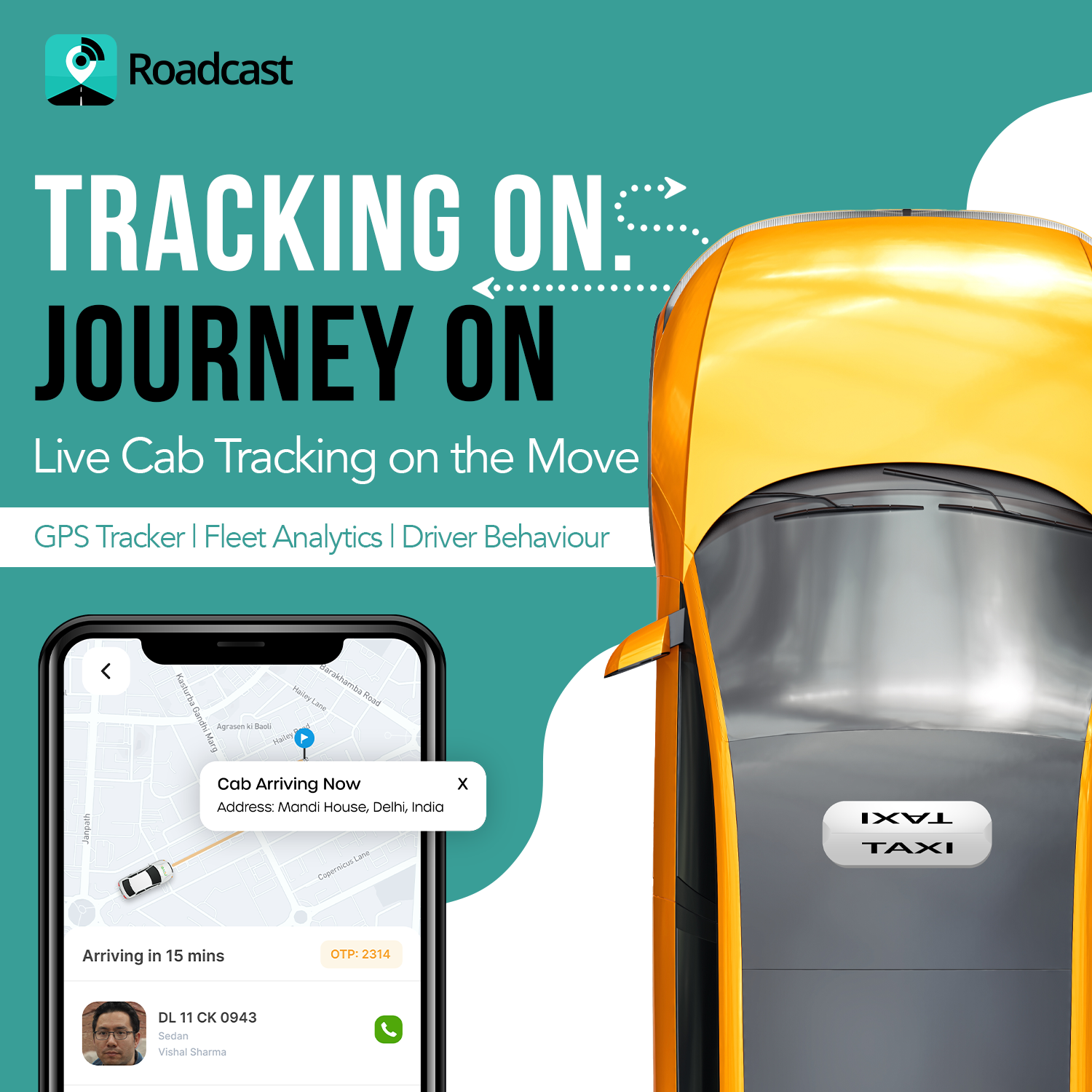 Corporate Cabs Tracking Service