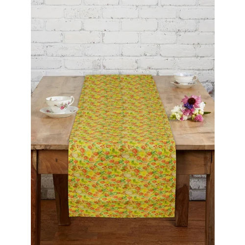 Printed Rectangular Table Runner - Color: Multicolor