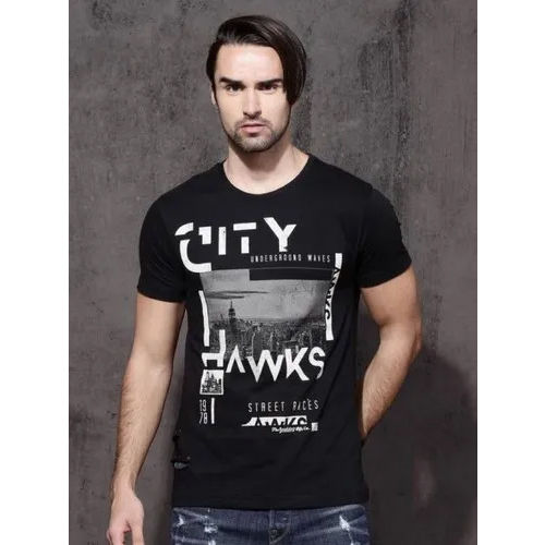 Men Custom Printed T Shirts - Age Group: Adult