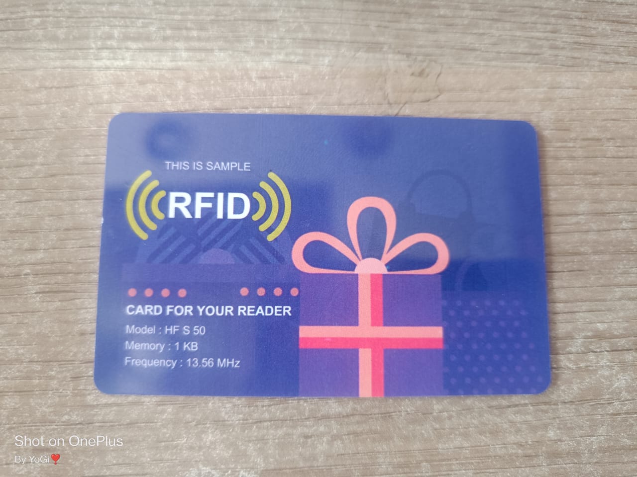 Rfid Chip Card