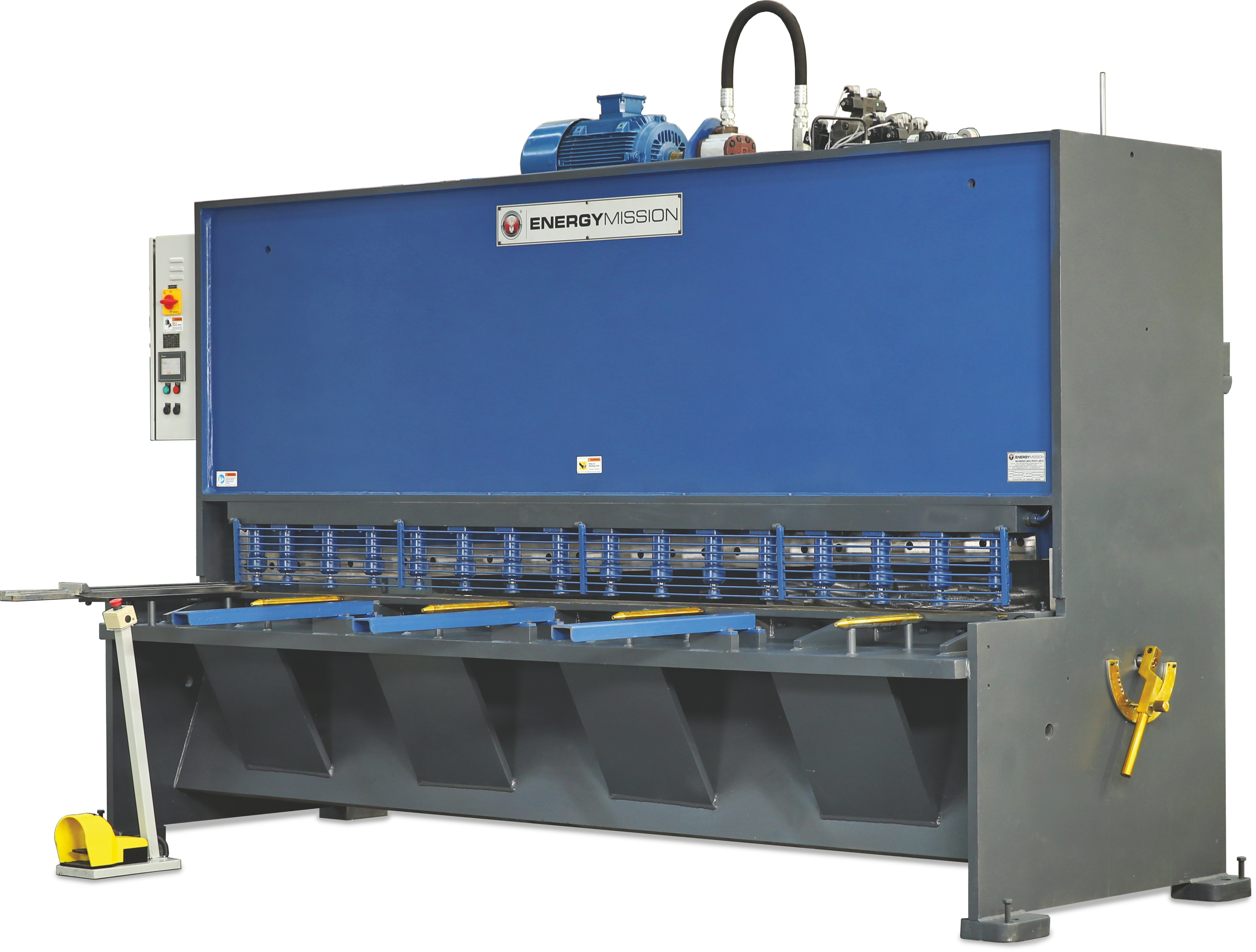 Semi-automatic Hydraulic Sheet Shearing Machine - Blade Material: D2
