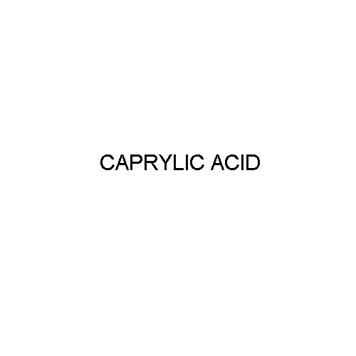 Cas No - 124-07-2 Caprylic Acid - Application: Industrial