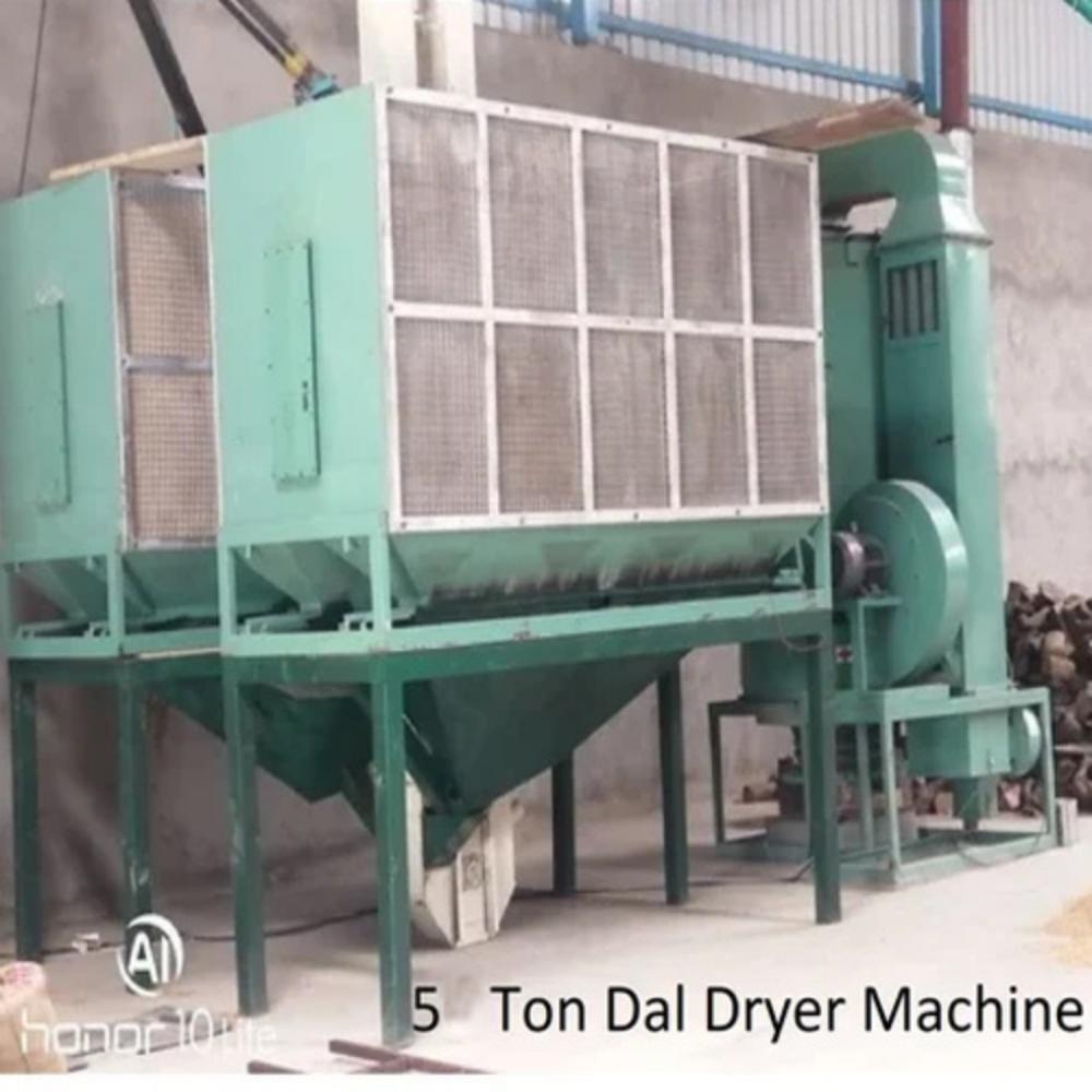 5 Ton Pulses Dryer Machine - Stainless Steel, Electric Heat Source, 400 Volt | 5-Year Warranty, Easy Operation, Advanced Drying Technology