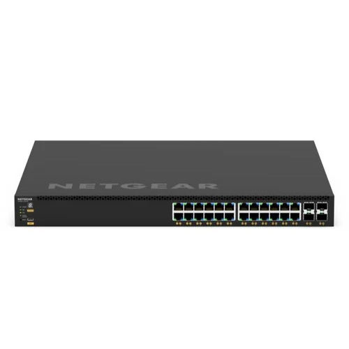 Gsm4328 Netgear M4350-24g4xf Fully Managed Switch - Color: Black