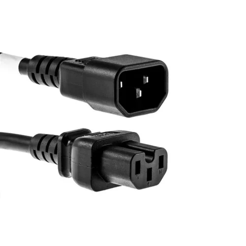 DAKSH PC C14 to C15 18AWG 10AMP 2M Power Cord