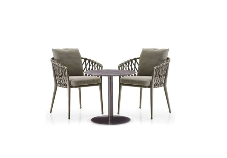 Outdoor Table And 2 Seater Chair Set - Application: Swimming Pool