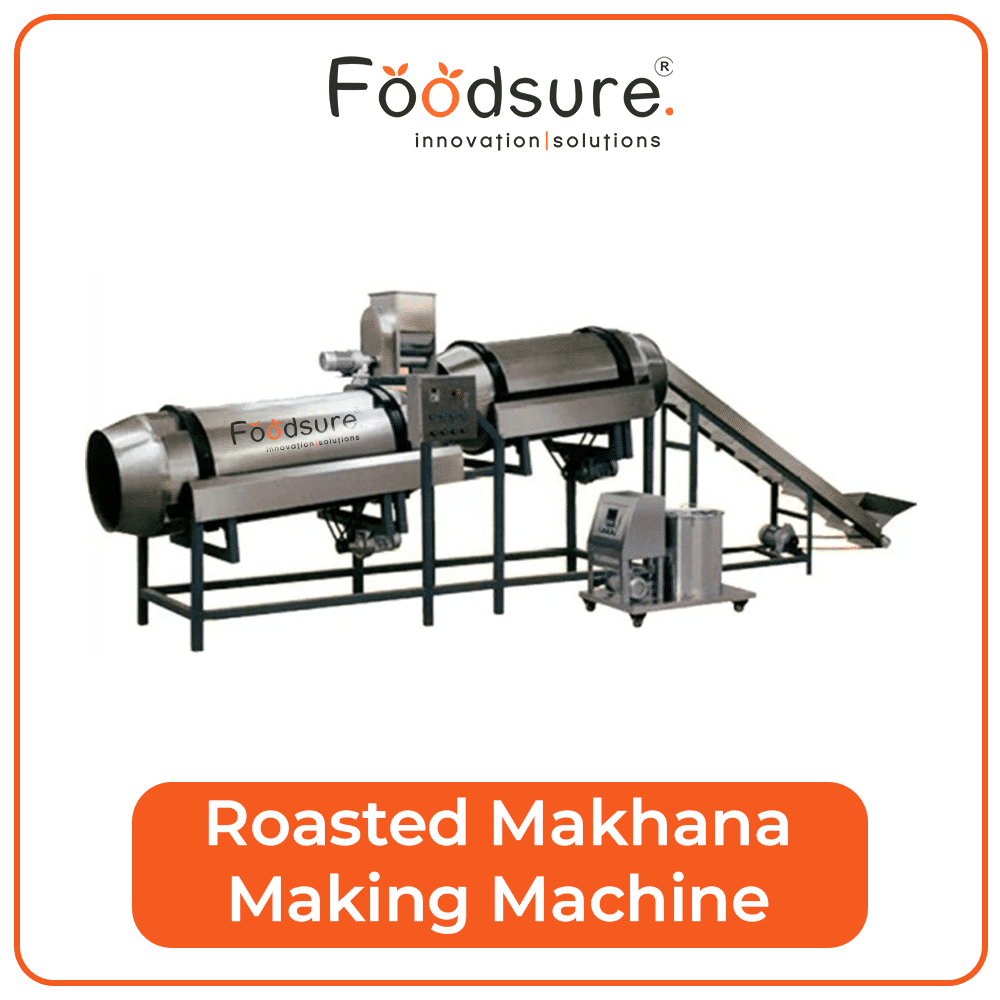 Makhana roasting machine