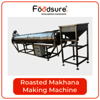 Makhana roasting machine