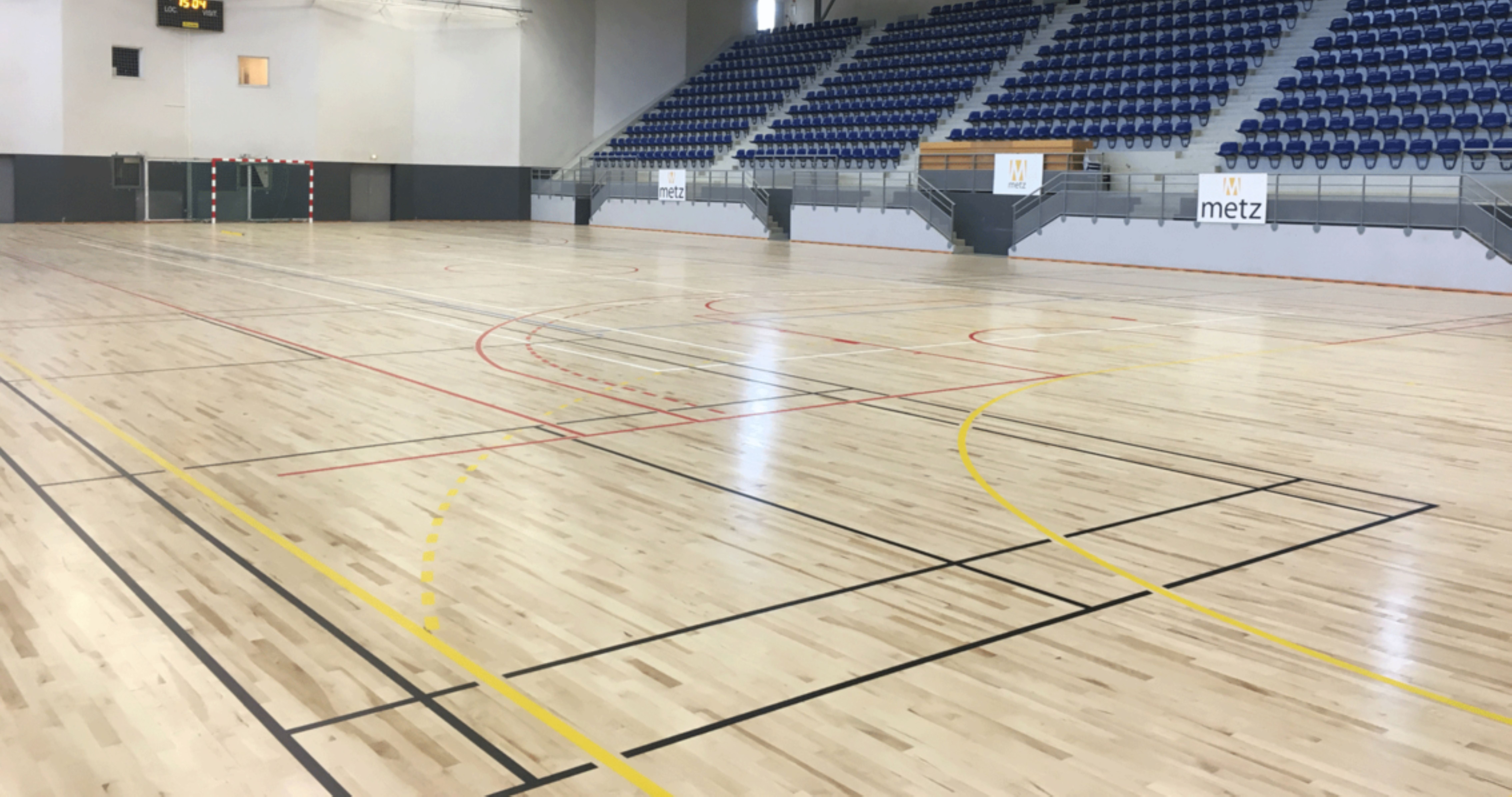 High Elastic Wear Resistance Sports Floor for Gymnasium