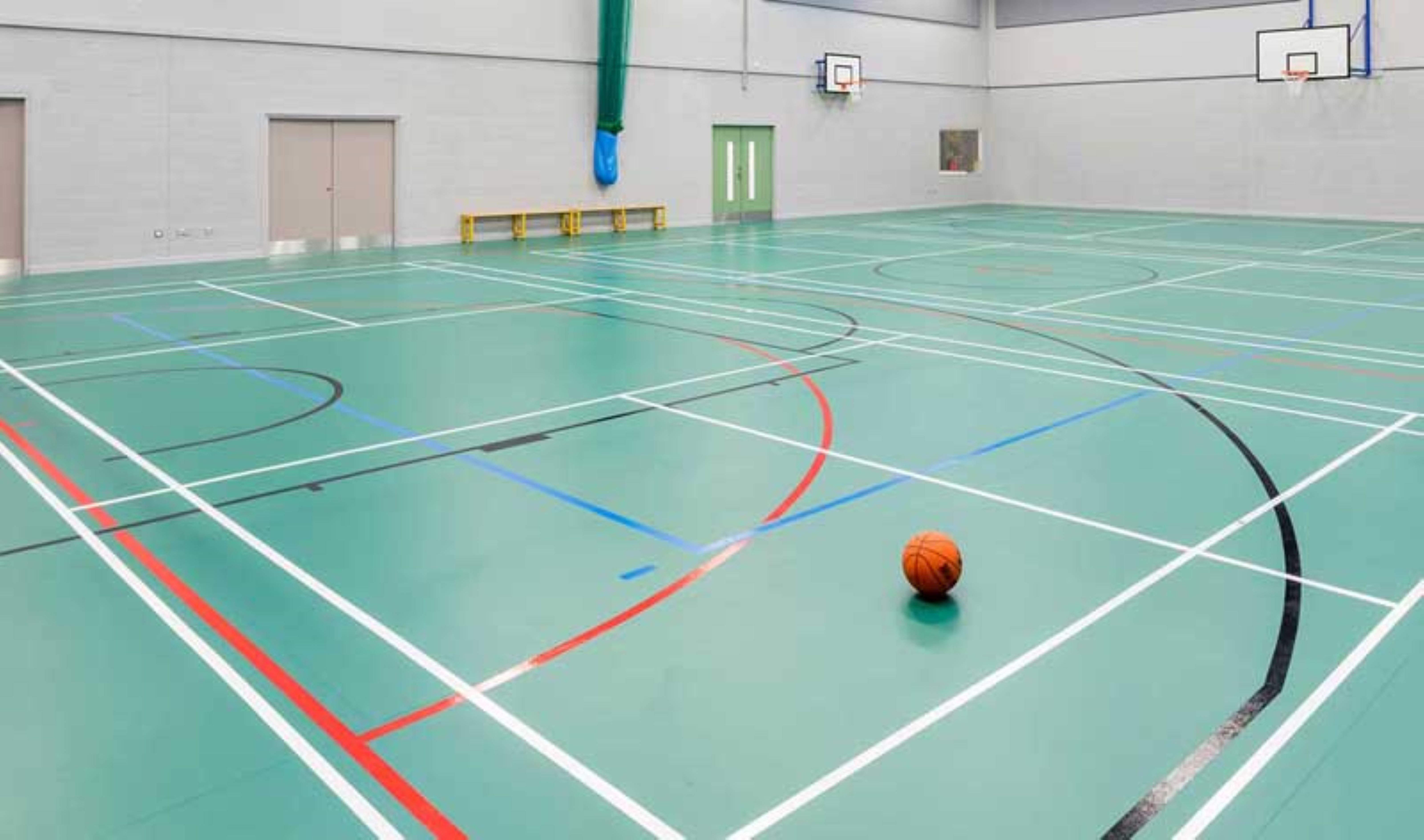 High Elastic Wear Resistance Sports Floor for Gymnasium