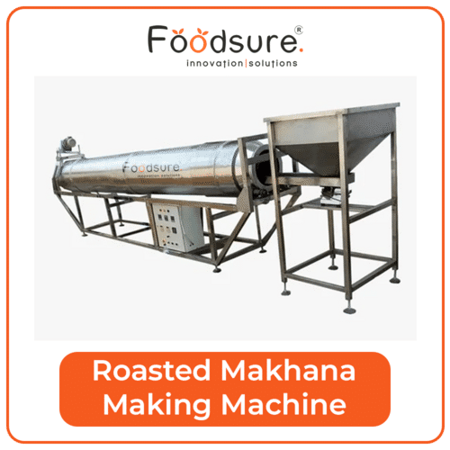 Roasted Makhana production machine