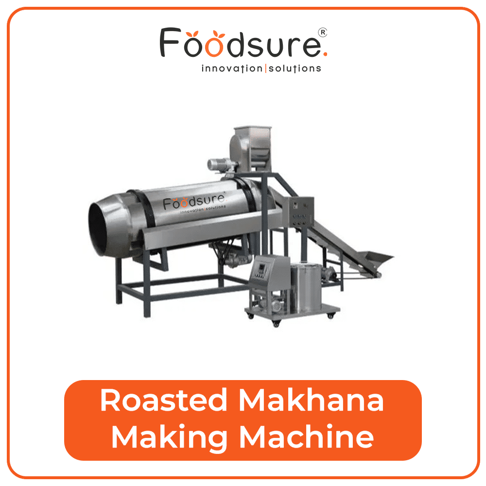 Roasted Makhana making machine