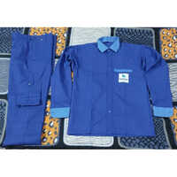 Blue Color Full Sleeves Nayara Petrol Pump Uniform