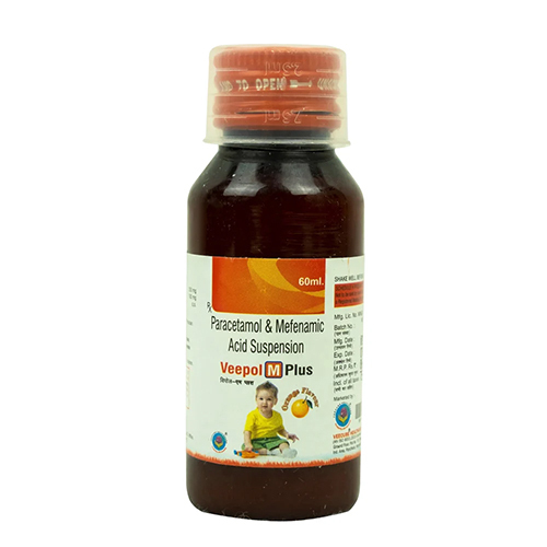60 मिली पैरेसिटामोल और मेफेनामिक एसिड निलंबन