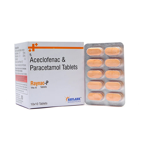 Aceclofenac 100 mg + Paracetamol 325 mg