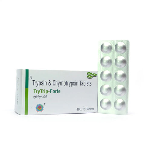 Trypsin Chymotrypsin Tablets - Storage Instructions: Cool & Dry Place