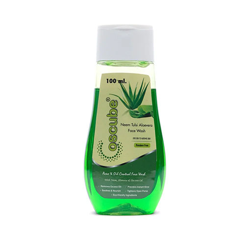 100Ml Neem Tulsi Aloe Vera Face Wash - Attributes: Smudge Proof