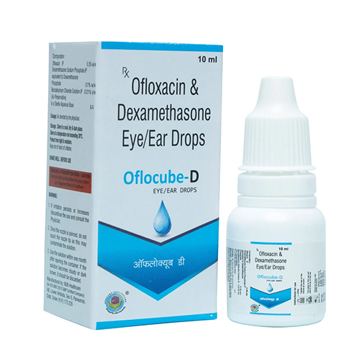 10ml Ofloxacin And Dexamethasone Eye Ear Drops