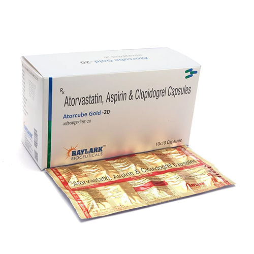 Atorvastatin  And Clopidogril Capsules - Physical Form: Tablets