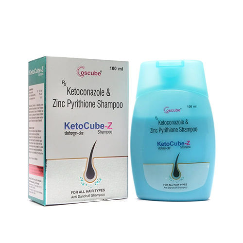 100Gm Ketoconazole And Zinc Pyrithione Shampoo - Color: Transparent