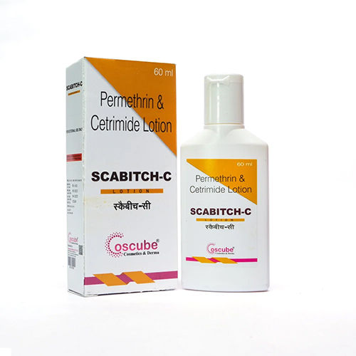 60Ml Permethrin And Cetrimide Lotion - Color: White