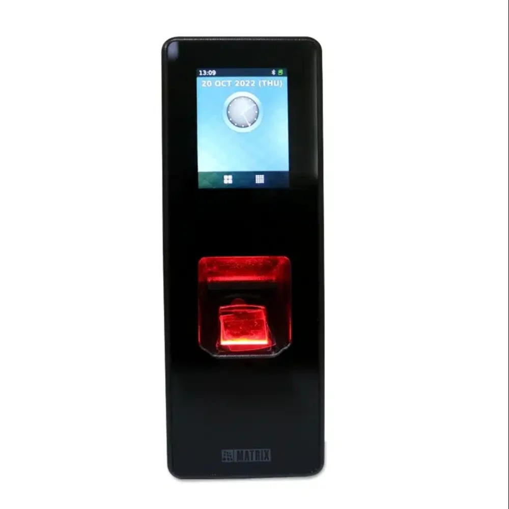 Matrix Fingerprint And Em Prox Card Based Access Control Reader - Material: Metal
