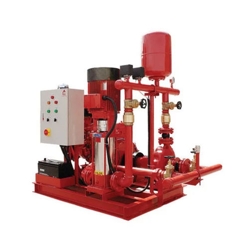 Automatic Fire Fitting Pump - Material: Cast Iron