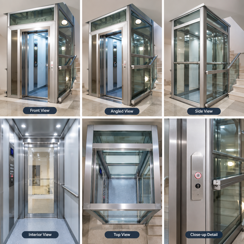 Automatic Residential Elevator - Load Capacity: 1-2 Tonne