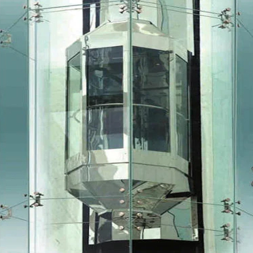 Mall Capsule Elevator - Load Capacity: 1-2 Tonne